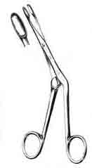 700-005FSI-Ollier Retractor, 4 Prongs, Blunt, 8-1/2 in