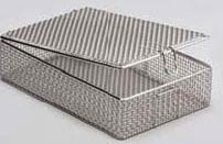 492801-10SCIM-Metal Autoclave Basket with Lid