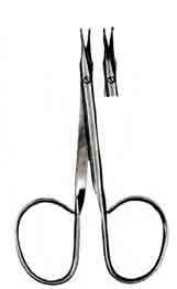 Stevens Tenotomy Scissors, Ribbon Type, Blunt Tips, Straight, 3.7in Blades