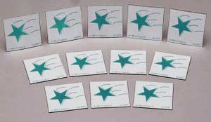 7501PSY-Posey Falling Star Magnets