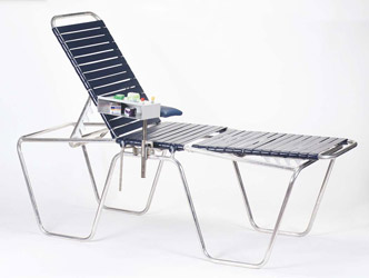 Light Weight, Stackable, Mobile Lounge with Arm Rest