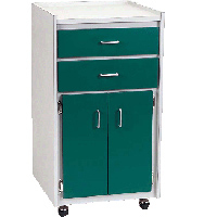 Mobile 2+2 Mobile Supply Cabinet
