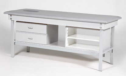 Steel Frame Face-Hole Treatment Table