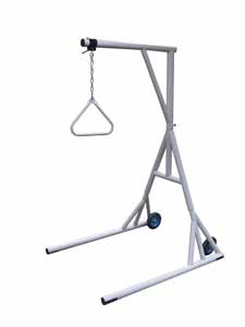 Free Standing Trapese with Base & Wheels - 1000lbs