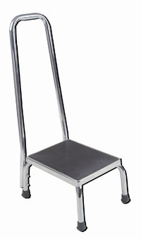 Two-Step, Step Stool with Hand Rail