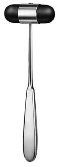 964-20FSI-Dejerine Percussion Hammer, W/out Foot Pin 8in