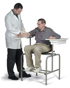 Back Saver Tall Blood Chair with Drawer