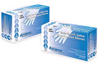 Powder Free  Non Sterile Latex Exam Gloves