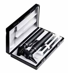 2103GUR-Ri-mini� oto-/ophthalmoscope HL 2.5 V, black, in case