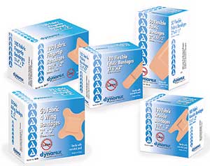 Sterile Flexible Fabric Adhesive Bandages