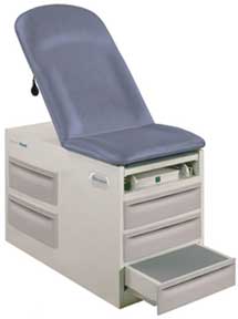 Basic Exam Table with Pelvic Tilt & Drawer Warmer