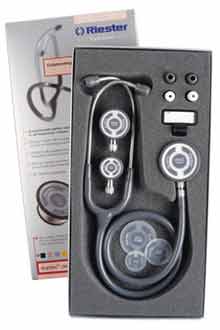Tristar Stethoscope with 3 Chest Pieces