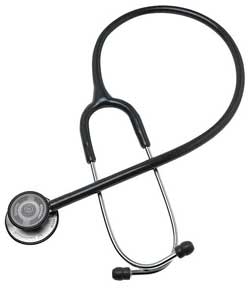 1804GUR-Stethoscope duplex�, de luxe� slate grey, stainless steel