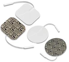 24-14024CHT-Dura Stick II Carbon Film Self-Adhesive Electrodes - available in 2 in. round, or 2 in. x 2 in.