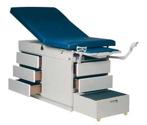 Model 4412 Gas Spring Back Exam Table