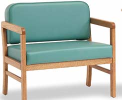 Bariatric Low Back 25in Waiting Room Chair