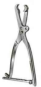 605-207FSI-Lambotte Bone Holding Forceps, Small, 8-3/4
