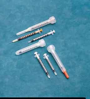 Monoject� Insulin & TB Syringes