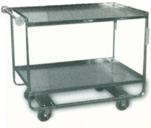 Heavy Duty Shelf Carts Stainless Steel Series 2 Shelves