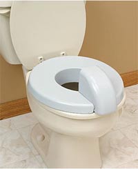 823055SP-Padded Toilet Seat with Splash Guard