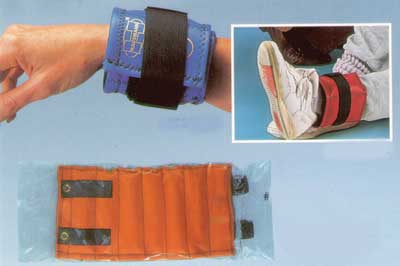 Hugger Gold Line Wrist And Ankle Weights
