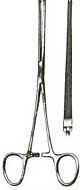 Baby Allen Intestinal Clamp 6-1/2in, Delicate Longitudinal Serrations w/ 1x2 Teeth