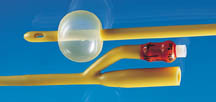 2-Way, Silicone-Coated Latex Foley Catheters, Sterile