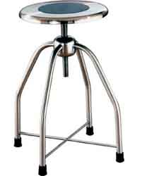 Revolving Stool with Cross Brace