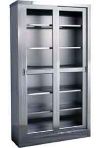 Stainless Steel Medical Storage & Supply Cabinet