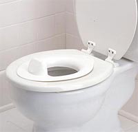 Toilet Seat Reducer Ring w/ Splash Guard