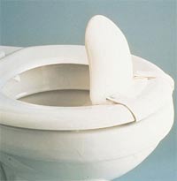 Rubber Commode Splash Guard