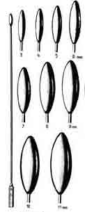 Bakes Common Duct Dilators, 3mm, 8-1/2 in