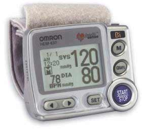 736-MEHOMR-Wrist Monitor w/APS, IntelliSense