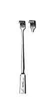 Knapp Retractor, Blunt, 4 Prongs, 5-1/4in