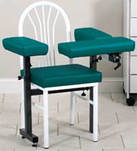 Blood Drawing Chair w/ Adjustable Arms
