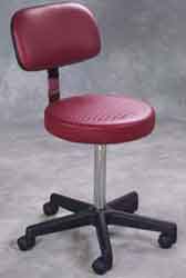 6676UMF-5 Leg Threaded Stem with Back Stool