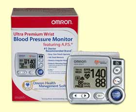 TI076-MEHOMR-Ultra Premium Wrist Blood Pressure Monitor w/APS & PC Software