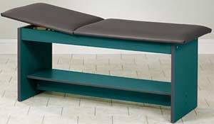 Straight Line Pediatric Treatment Table w/ Adjustable Backrest