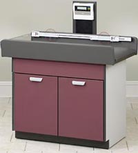 Pediatric Treatment Table w/ 2 Doors & Digital Scale