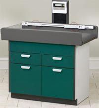 Pediatric Treatment Table w/ 2 Drawer & Digital Scale
