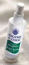 Soothe & Cool�  No-Rinse Shampoo and Body Wash with Aloe