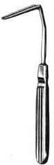 Aufricht Retractor-Speculum, 6-1/2in, Solid Blade