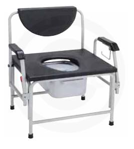 Large Bariatric Drop Arm Commode