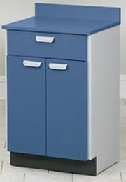 Free Standing Single Drawer Treatment Cabinet
