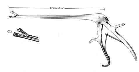 Burke Biopsy Forceps 4.5x3mm, w/Locking Mechanism