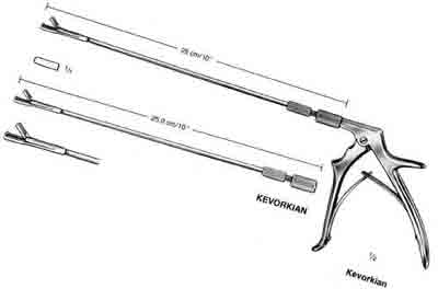 Kevorkian-Younge Uterine Biopsy Forceps 10in Shaft Only