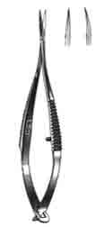 099-447FSI-Mcpherson-Vannas Micro Iris Scissors, 3-1/4in, Straight, Sharp Points
