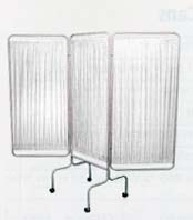 Three Panel Privacy Screen on Wheels