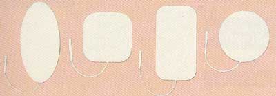 Pals Platinum Foam Electrodes, 1-1/2 x 2-1/2 oval