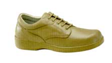 Ambulator Biomechanical Men' Diabetic Shoes - Taupe Lace-up